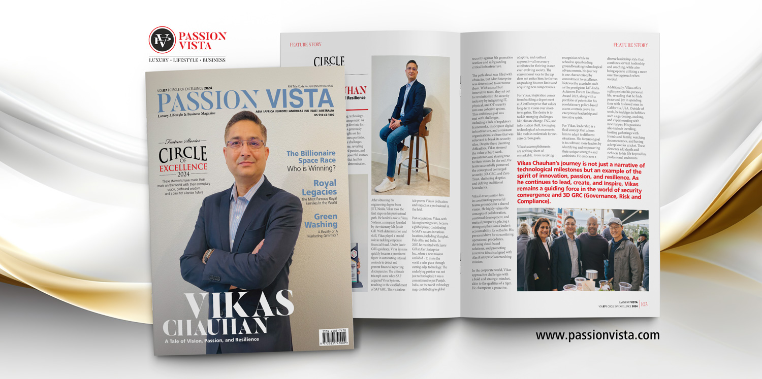 Vikas Chauhan - Passion Vista Magazine